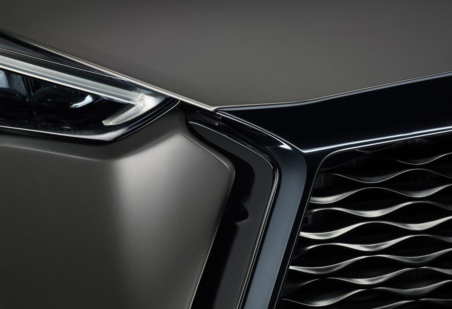 Детали экстерьера Infiniti Q60 Project Black S 2017 года  (фото 2 из 41)